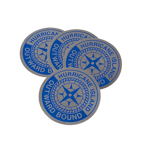 HIOBS Chrome Decal 3"